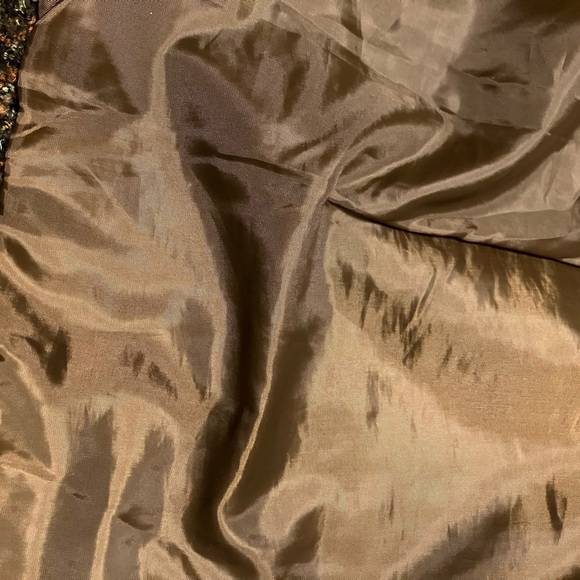 Requirements Woman 12 Jacket. Brown multi-color. Boucle fabric. Lined - Picture 7 of 10